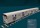 NYCTA IRT R110A SUBWAY CAR A+B
